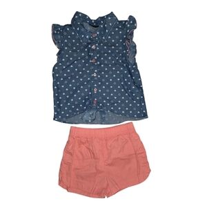 Picapino Little Girls Matching Set